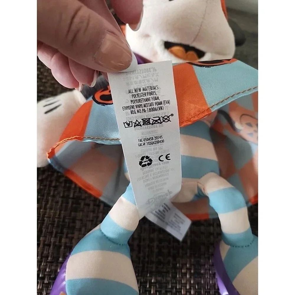 Disney Minnie Mouse Halloween Candy Corn Witch Hat Soft Plush 15” 2020 Pumpkin - Picture 7 of 9
